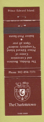 Matchbook Cover - Charlottetown PEI PE Hotel