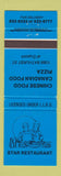 Matchbook Cover - Star Restaurant Chinese Pizza Toronto ON