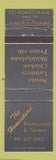 Matchbook Cover - The Homestead Restaurant Woodstock ON WORN