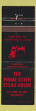 Matchbook Cover - Prime Steer Steak House Greenville MS?