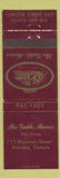 Matchbook Cover - Gable Manor Grimsby ON