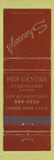 Matchbook Cover - Shaney's St Catharines ON