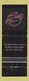 Matchbook Cover - Bloor Street Diner Toronto ON