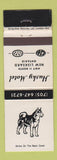 Matchbook Cover - Husky Motel New Liskeard ON WEAR