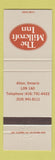 Matchbook Cover - Millcroft Inn Alton ON