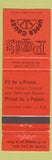 Matchbook Cover - Pepi's Upper Crust Italian Simcoe Collingwood ON