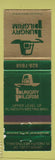 Matchbook Cover - Hungry Pilgrim
