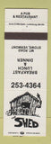 Matchbook Cover - The Shed Restaurant Stowe VT WORN BACK