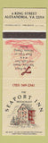 Matchbook Cover - Seaport Inn Restaurant Alexandria VA WEAR