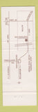 Matchbook Cover - Jack Tanner's Table Hide House Acton ON