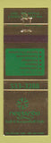 Matchbook Cover - Newjands Golf Racquetball Club Langley BC