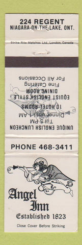 Matchbook Cover - Angel Inn Niagara on the Lake ON WEAR