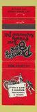 Matchbook Cover - Village Restaurant Stoney Creek ON