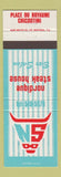Matchbook Cover - Nordique Steak House Chicoutimi QC