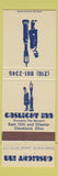 Matchbook Cover - Gaslight Inn Cleveland OH