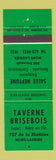 Matchbook Cover - Taverne Brisebois Mont Laurier QC GREEN
