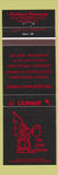 Matchbook Cover - Grad House Halifax NS