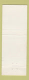 Matchbook Cover - Round Table Winnipeg MB