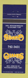 Matchbook Cover - Champs Restaurant Peterborough ON