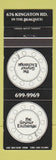 Matchbook Cover - Grover Exchange