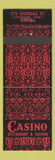 Matchbook Cover - Casino Restaurant Tavern London ON