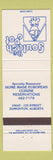 Matchbook Cover - Goulash Pot Edmonton AB