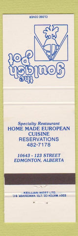 Matchbook Cover - Goulash Pot Edmonton AB