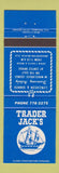 Matchbook Cover - Trader Jack's Bradenton Beach FL