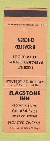 Matchbook Cover - Flagstone Inn Port Colborne ON WEAR