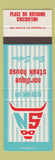 Matchbook Cover - Nordique Steak House Chicoutimi QC