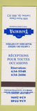 Matchbook Cover - Villa Taormina Italian Lachine QC