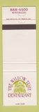 Matchbook Cover - Willow Tree Restaurant Waterloo ON