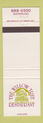 Matchbook Cover - Willow Tree Restaurant Waterloo ON