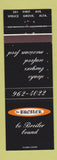 Matchbook Cover - The Broiler Spruce Grove AB