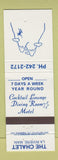 Matchbook Cover - The Chalet La Riviere MB