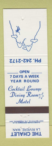 Matchbook Cover - The Chalet La Riviere MB