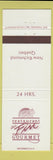Matchbook Cover - Restaurant Au Fin Gourmet New Richmond QC