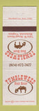 Matchbook Cover - Tumbleweed Steak House Richmond VA