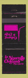 Matchbook Cover - La Nouvelle Orleans Place Laurier QC