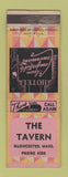 Matchbook Cover - The Tavern Gloucester MA WEAR