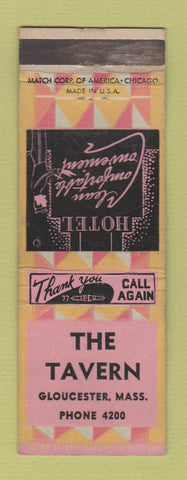 Matchbook Cover - The Tavern Gloucester MA WEAR