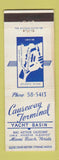 Matchbook Cover - Causeway Terminal Yacht Basin Miami Beach FL WORN