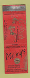 Matchbook Cover - Meiling's Chinese Food Mattapoisett MA WORN