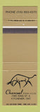 Matchbook Cover - Charcoal Steak House Kitchener ON GOLD #1