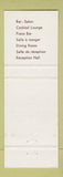 Matchbook Cover - La Grange Chateauguay QC