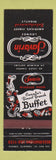 Matchbook Cover - The Savarin Lounge Toronto ON