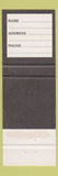 Matchbook Cover - Trapper John's Restaurant Winnipeg Edmonton AB