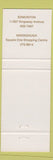 Matchbook Cover - Buffalo Bill Steak Village Guns Edmonton AB Mississauga ON