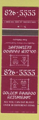 Matchbook Cover - Golden Bamboo Chinese Restaurant