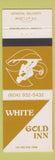Matchbook Cover - White Gold Inn Whistler BC Skiing